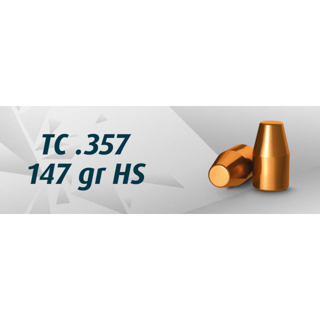 HN 9 mm TC .357"/147 Grain TC HS, 500 st