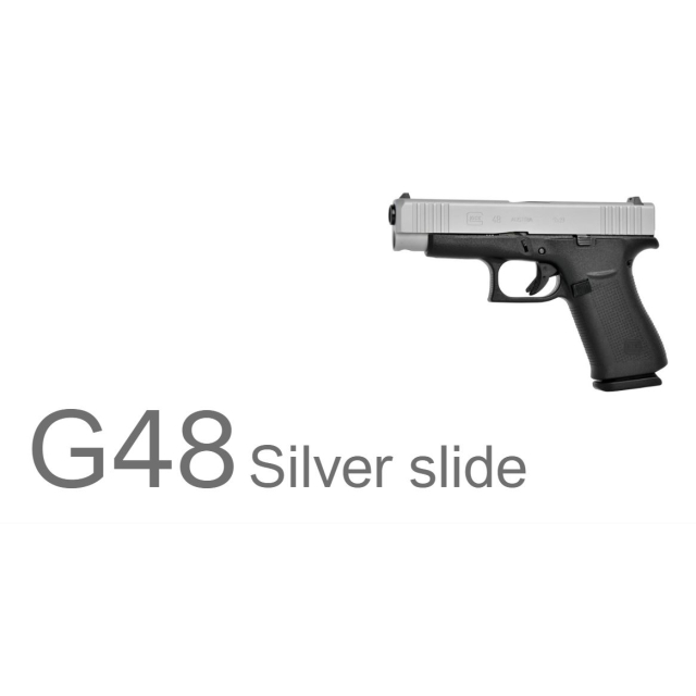 Glock 48 FS 9x19 Silver Slide