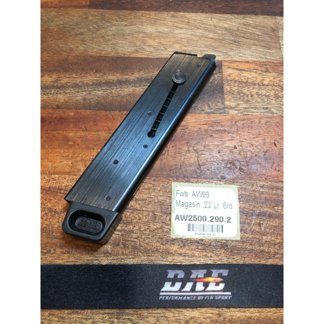 Feinwerkbau AW93 Magasin 6 rd .22 Lr