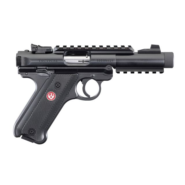 Ruger MK IV TACTICAL BLK .22 Lr Gängad Pipa 1/2x28