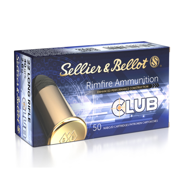 S&B .22 Lr SB CLUB STANDARD AMMUNITION, 50 ptr V355297