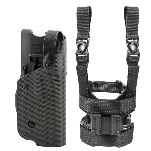 Ghost 5.2 Duty Holster Lvl3 RH, SET ”ALL-IN” RH