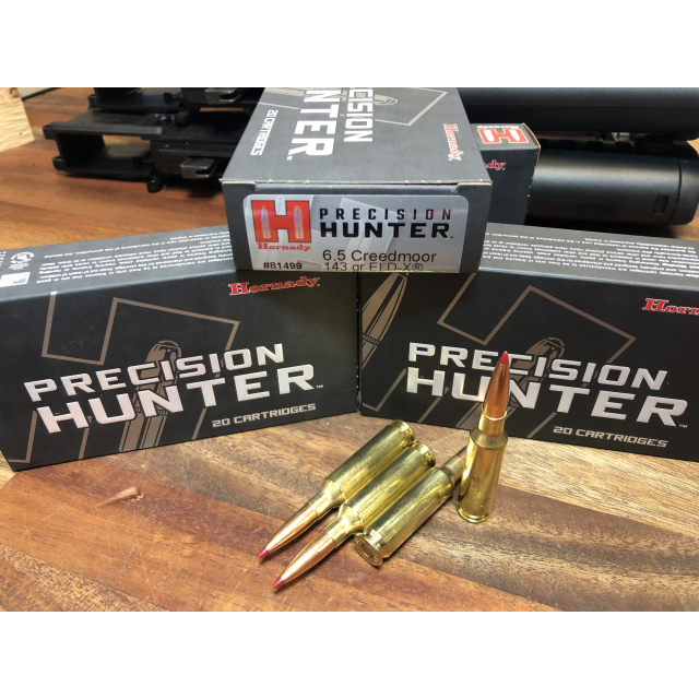 Hornady 6,5 Creedmoor 143G ELD X 20 ptr