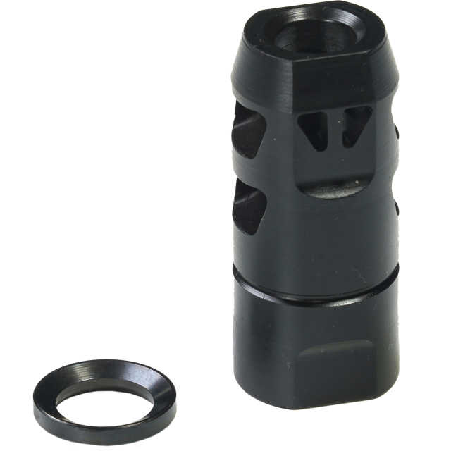 CMMG ZEROED Muzzle Brake 9mm 1/2x28 BLK