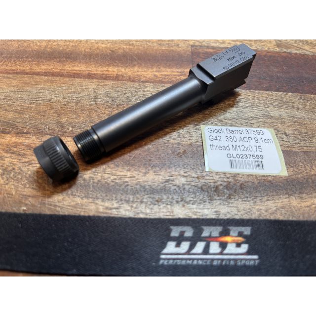 Pipa Glock 42 TB .380 ACP 9,1cm 12x0,75 RH