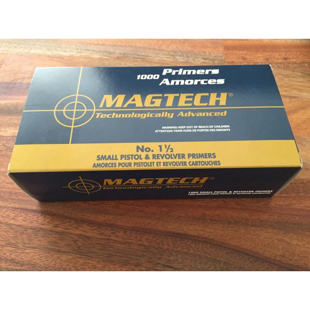 Magtech Små Pistoltändhattar, 1000 st