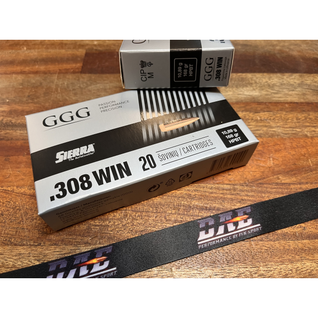 GGG .308 Sierra Match King 155 Grain
