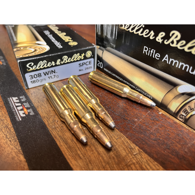 S&B  .308W 180Grs/11,7g SPCE 20 ptr