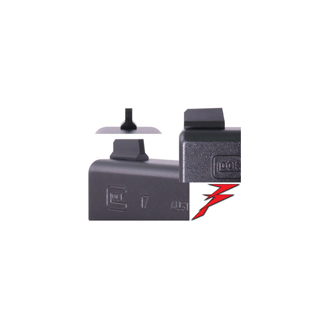 Glock Front Sight BLK .300T x.100W