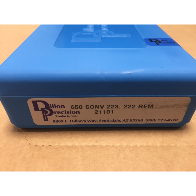 Dillon Conv Kit XL650 .223R / .222R