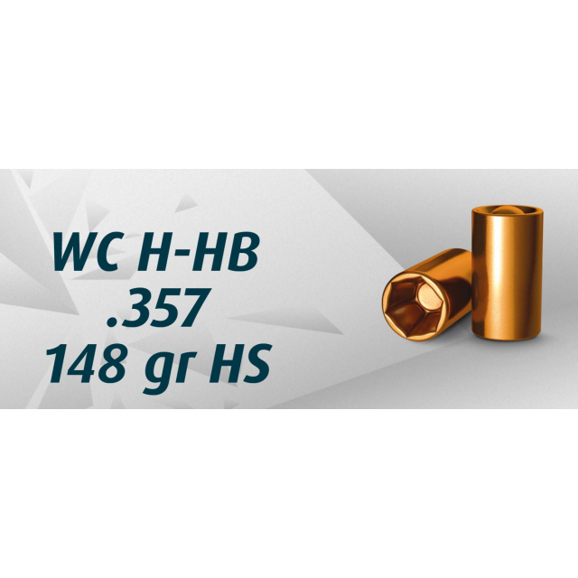 HN .38" WC .357"/148 WC HS, 500 st