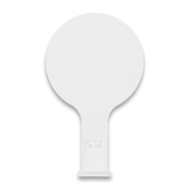Plast-Måltavla modell Veleta 150mm - VIT / WHITE