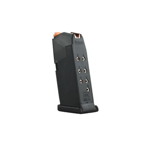 Glock Magasin G26 Gen5 9x19 10rd ORANGE FOLLOWER