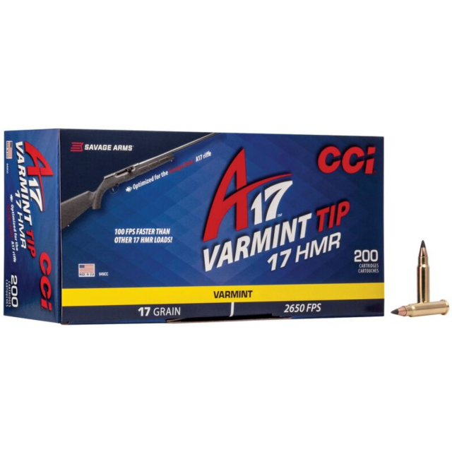 CCI .17 HMR Varmint Tip 200 ptr #949CC