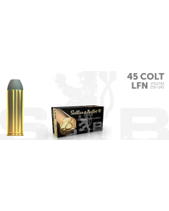 S&B .45 COLT 250G LFN 50 ptr