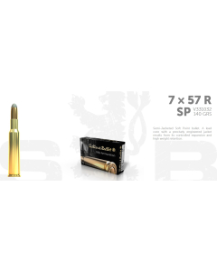 S&B 7x57R 140G SP JAKT 20 ptr