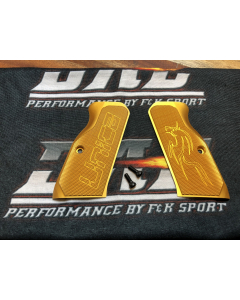 TANFOGLIO GRIP PLATE UNICA Aluminium SF FS - GOLD