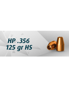 HN 9 mm HP .356"/125 Grain HP HS, 2000 st BULK