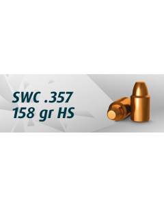 HN .38" SWC .357"/158 Grain SWC HS, 2000 st