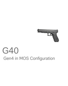 Glock 40 Gen4 MOS, 10 mm AUTO