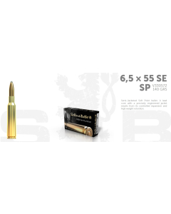S&B 6,5x55 140G/9,1g SP 20 ptr
