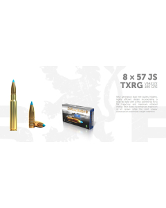 S&B EXERGY BLUE BLYFRI 8x57 JS 180 Grs 20 ptr
