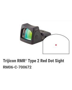 Trijicon RMR® Rödpunktsikte Adjustable LED 3,25 Ad