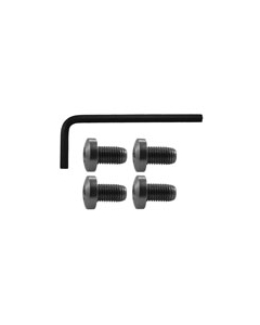 C&S 1911 Grip Screw Hex SS - Stainless Steel, Set 