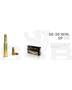 S&B .30-30 Win 150G SP 20 ptr JAKTAMMUNITION