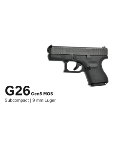 Glock 26 Gen5 MOS FS 9x19