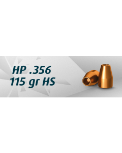 HN 9 mm HP .356/ 115 Grain HP HS, 500 st