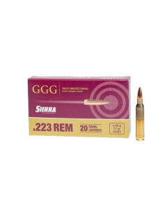 GGG .223R 77 Gr SIERRA HPBT, 20 ptr