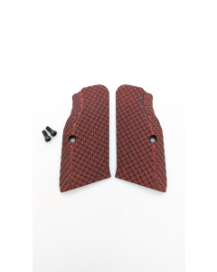 TANFOGLIO GRIP PLATE G10 SF FS - RED/ BLK (G10) 