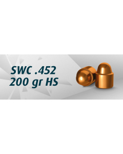 Kula HN .45 SWC .452"/200 Grain SWC HS 500 st