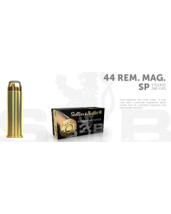 S&B .44 Magnum 240G SP, 50 ptr
