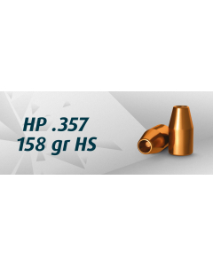 HN .38" HP.357"/158 Grain HP HS, 500 st