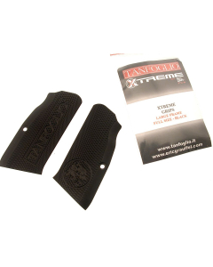 TANFOGLIO GRIP PLATE XTREME Aluminium Grip LF FS - BLACK