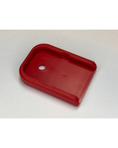 Magasinbotten Glock 9mm basepad RÖD / RED / ROUGE
