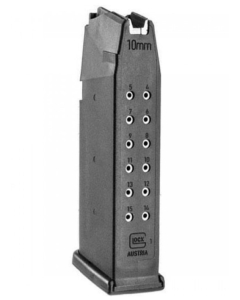Glock Magasin G20 / G40 10 mm Auto, 15 rd BLACK FOLLOWER