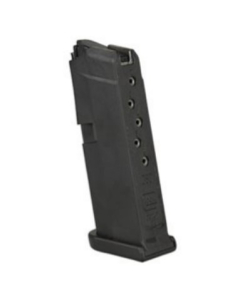 Glock Magasin G42 6 ptr .380 ACP, 6 ptr BLACK FOLLOWER