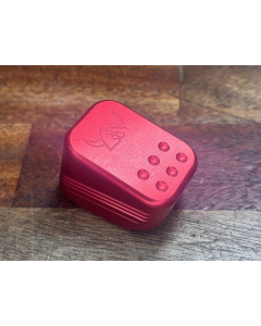 Henning USPSA Magazine Extension - Walther PDP Steel - RED