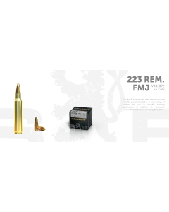 S&B .223R 55G FMJ, 100 ptr