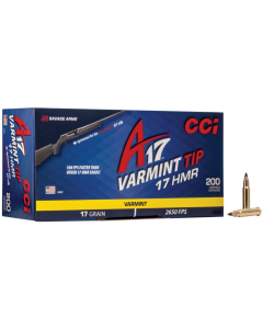 CCI .17 HMR Varmint Tip 200 ptr #949CC