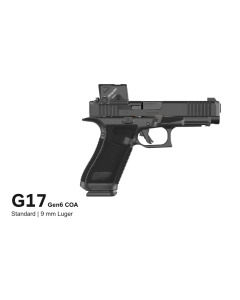 Glock 17 Gen6 COA FS 9x19 11,4cm 