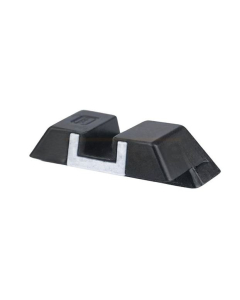 Glock Rear sight 6,5 GMS Steel, White frame (4.I2)